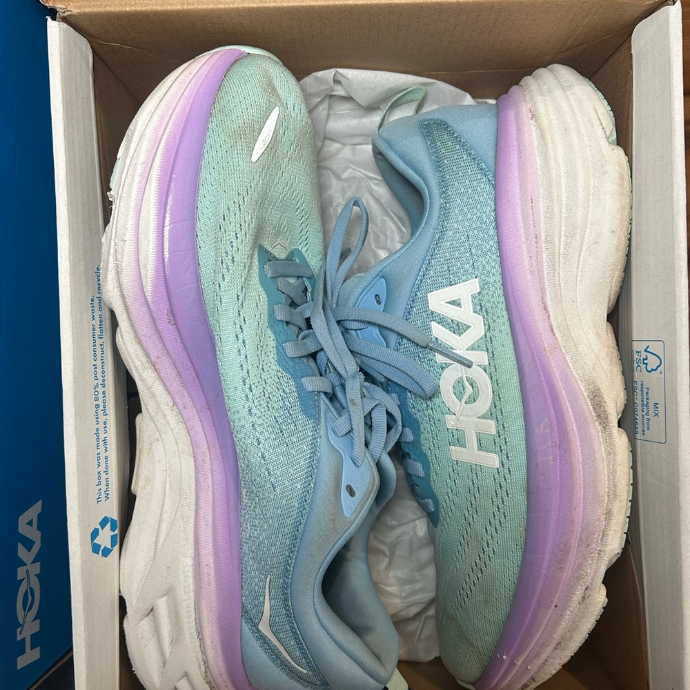 Hoka Bondi 8 Women's Athletic Running Shoes